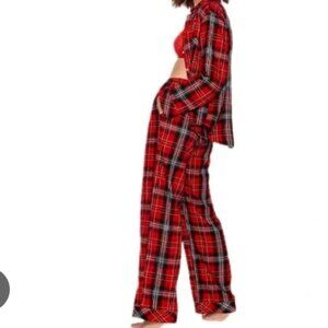 Victoria's Secret Plaid Pajama Set